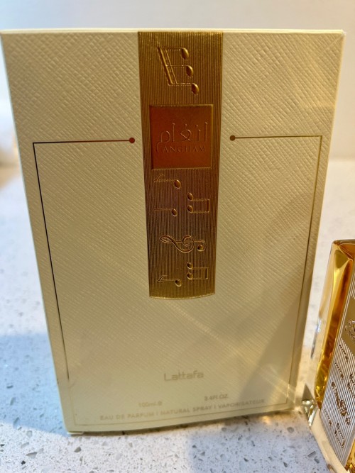 Lattafa Angham Citrus, Lavender, Musk, Amber, Vanilla Eau de Parfum Long-Lasting Fragrance for Unisex, 3.40 Ounce / 100 ml