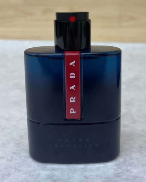 Prada Luna Rossa Ocean Eau De Toilette Full 0.33 fl oz Travel