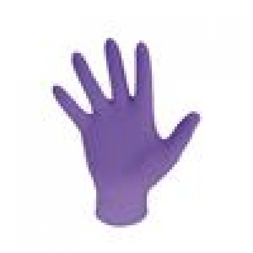 Healthline Violet PF Accelarator Free Nitrile Gloves, 1 x 100 Wholesale