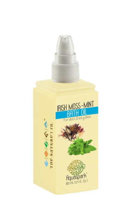 The Natures Co. Irish moss -mint bath oil