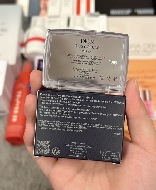 Authentic Dior Rosy Glow Blush 001 Pink