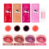 Disposable Lip Tint Swabs, Single-use Cotton Swabs with Liquid Lipstick