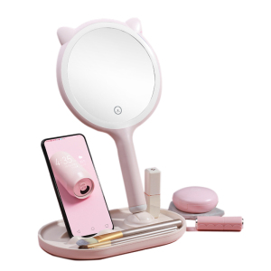 2021 Usb Charging Hd Mirror Electronic Compoent Led Led Makeup Mirror Brighten Up The Face Table Top Mirrors