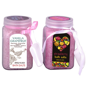 230ML flower scent spa bath salt