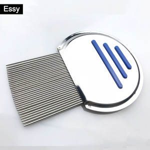 aluminium metal stainless steel lice comb