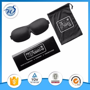 Amazon bestselling 3D sleep mask with earplugs and bag packaging