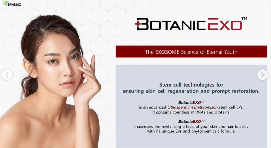 BOTANIC EXO  Skin Cell Regeneration and Prompt Restoration.
