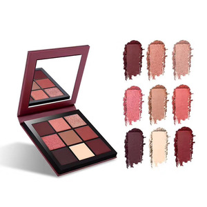 bright colored eyeshadow palette makeup high pigment private label eyeshadow palette