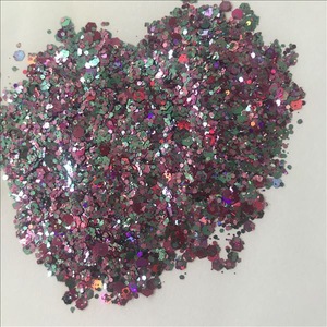 Bulk mixed shapes chunky glitter for makeup and craft