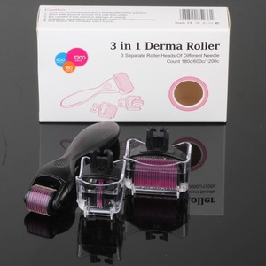 Derma Rolling System 3 in 1 Derma Roller Type 3 in 1 derma roller kits