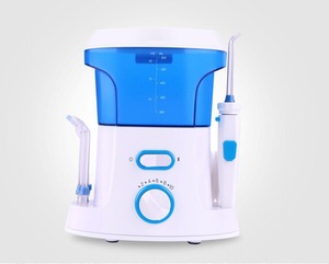 Electronic water jet oral rechargeable dental flosser