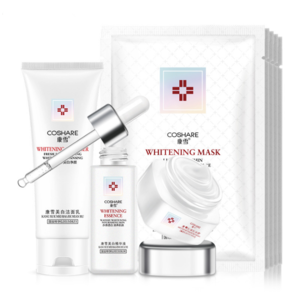 Face care skin whitening korean beauty collagen skin care set