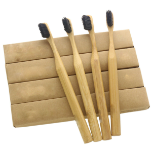 Factory Custom Adult Bamboo Toothbrush Set Micro Business Japanese Bamboo Wood Bamboo Charcoal Soft Hair Toothbrush Wholesale