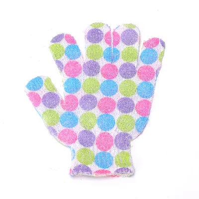 Women&prime;s Shower Accessories Exfoliating Bath Gloves