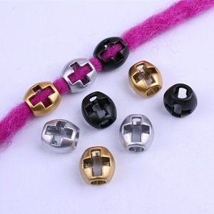 Free Shipping 7mm Plastic Acrylic Hair Dread Beads Dreadlock Accessories for Hair Extension Braid Tools