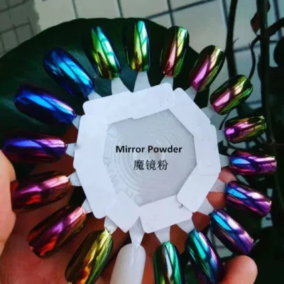 Hot Sale Mirror Effect Nail Art Product Chrome Powder