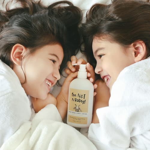 I’m NOT A Baby Kids Face &amp; Body Lotion with Goat Milk