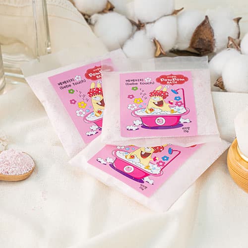 imongddang pompom bath ,kids skin care