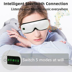 Intelligent Wireless Digital Magnetic Therapy Electric Vibration  Eye Massager