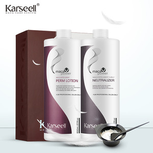 KARSEELL straighten hair ion perm lotion best permanent hair rebonding cream