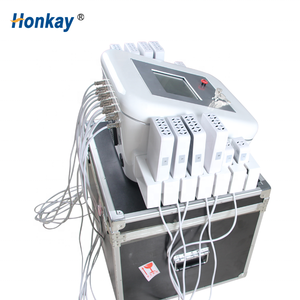 Latest non invasive lipo  laser slimming machine with 12 laser pads