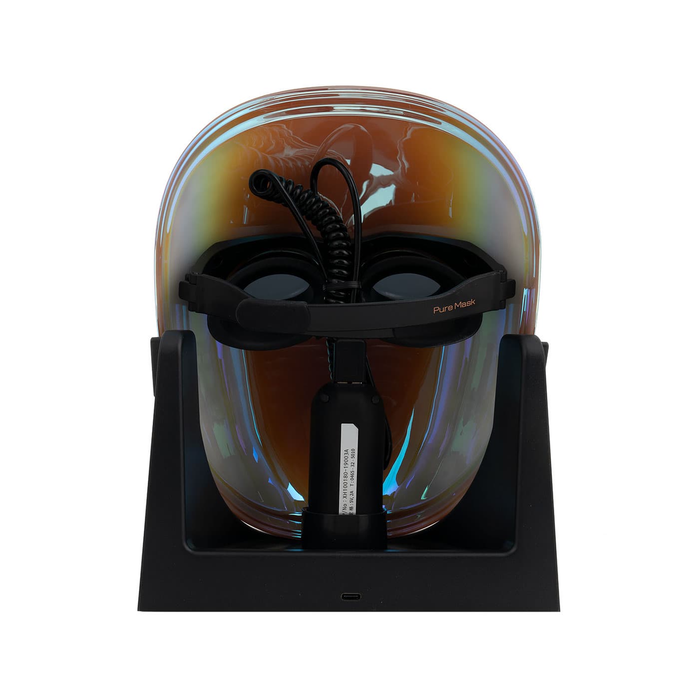 LED MASK WITH RED, YELLOW, GREEN AND IR LIGHT