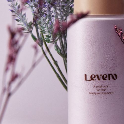 Levero Lavender Powder Wash, 200g, facial enzyme cleanser, body wash, made with natural ingredients