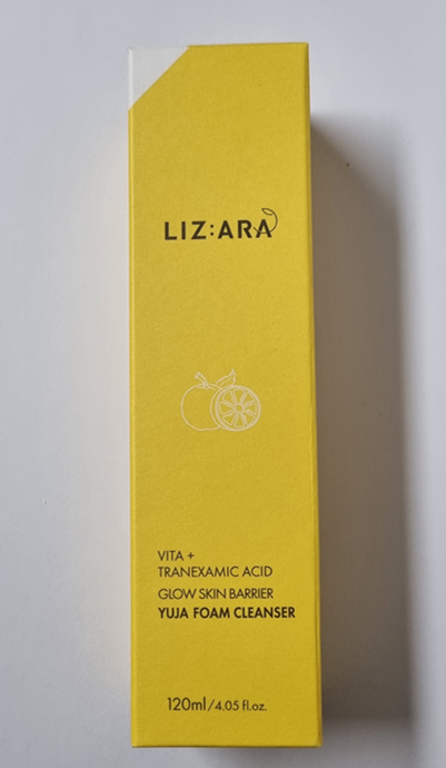 LIZARA Glow Skin Barrier Yuja Foam Cleanser