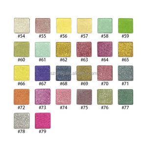 Low MOQ Custom high pigment private label cosmetics makeup eyeshadow palette manufacturer