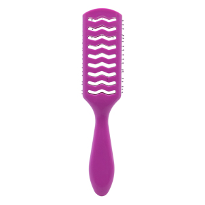 Low Price Salon Tools Plastic Ribs Comb Curling Hair Comb Hairdressing Creative Hair Brush Hair Extension Brush