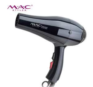 MAC Hair Dryer 2000w 110V/220V Hairdryer Hair Blow Dryer Fast Straight Hot Air Styler 3 Heat setting 2 speed & one Setting