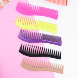 Machining Mold Injection Molding Printing Custom Plastic Hair Comb salon cutting comb