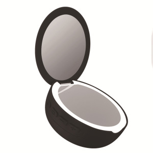 Makeup Mirror with Lights Portable Cosmetic Mirror  with bluetooth speaker,1X/3X magnifier