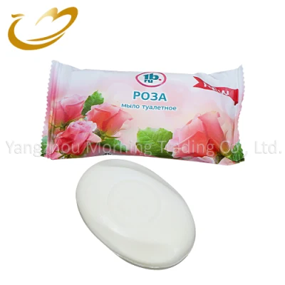 Manufacturer Wholesale Customize Russia 90g OPP Bag Flower Fragrance Beauty Soap Bath Soap Toilet Soap
