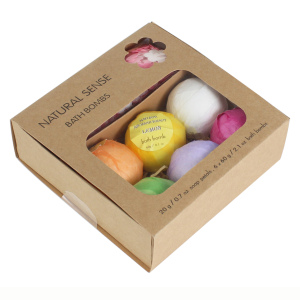 Manufacturers selling high-end essential oil packaging private brand wholesale bubble bath bomb gift box OEM in stock