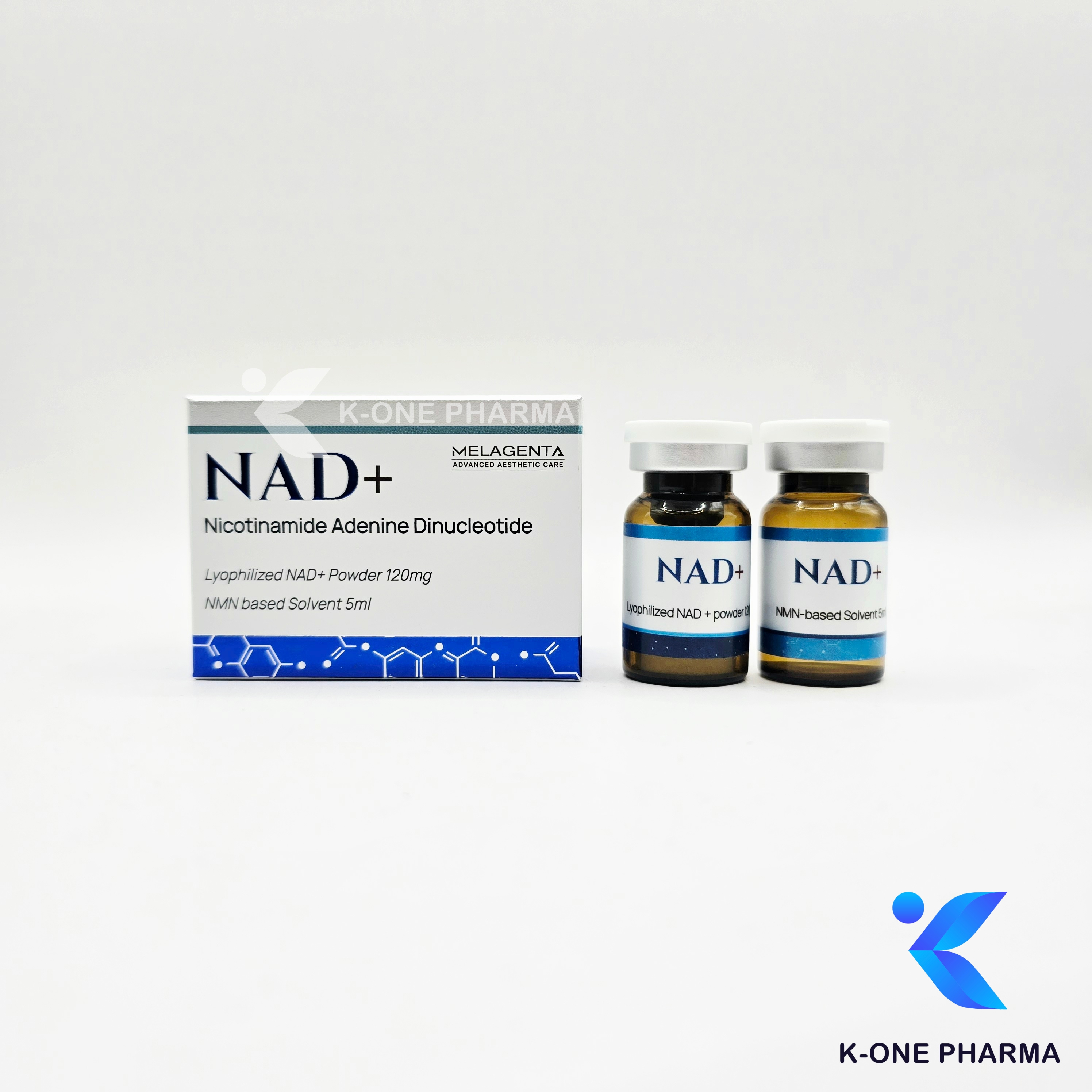 Melagenta NAD+ Bioestimulador Solución Regenerativa Rejuvenecimiento y Recuperación