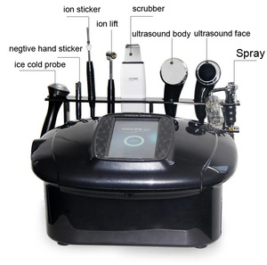 Multi-function Beauty Equipment 8 in 1 Ultrasonic Machine Face Lift Beauty  Skin Management Machine