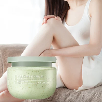 Natural Deep Cleansing Exfoliator Containers Ice Cream Body Scrub