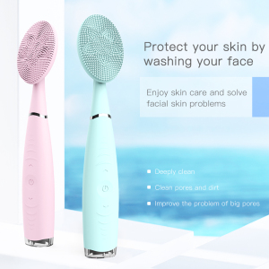 New Oem Customized Home Use Multifunctional Cleaning Mini Facial Cleansing Brush Clean Face