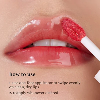 OEM OEM Custom Korean Appleberry Lip Oil for Soothe Dry Lips Skin Care