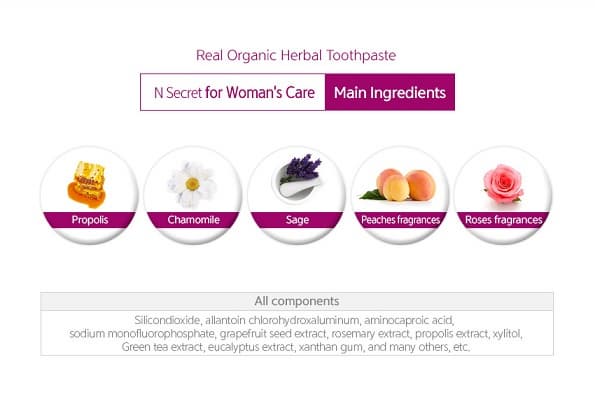 Organic Toothpaste [6Types]