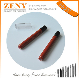 pencil shape lip balm stick container