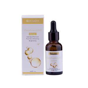 Private Label Dark Spot Remover Glutathione Serum Pure Skin Whitening Brightening Glutathione Whitening Serum