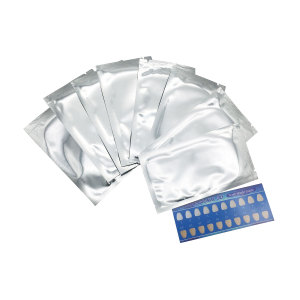 Private label Teeth Whitening Dry Strips with different flavor color