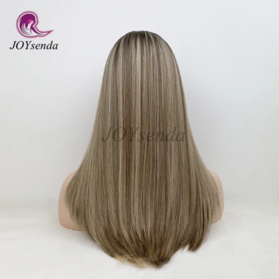 Professional Factory Supplier Blonde Color with Highlight 100% Virgin Human Hair Jewish Wig/Kosher Wig/Sheitel Wigs/Jewish Kosher Wigs for White Women