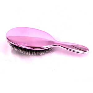 professional salon paddle hairbrush anti-static nylon mixed boar bristle hair brush