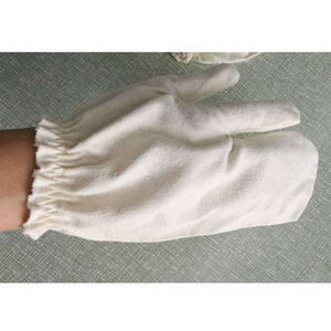 raw silk massage gloves for gorgeous glowing skin reduce cellulite ayurvedic massage dry brush massage