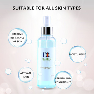 Skin care product tight organic rose water spray anti aging rejuvenation facial skin toner