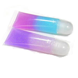 Soft Tube Colorful Charming Shiny Lip Gloss can be customized