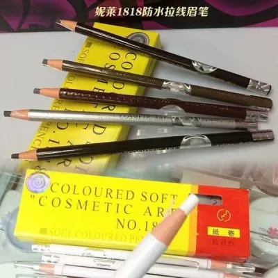 Ss219 Multi-Color Waterproof Peel off Eyebrow Pencil Factory 1818 Have Stock